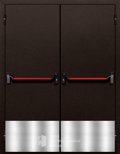 Фото двери «Двупольная с отбойником №46» в Ивантеевке