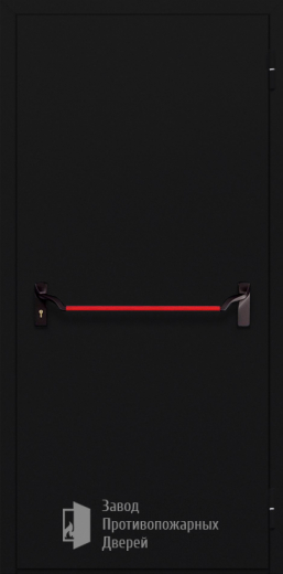 Фото двери «Однопольная глухая с антипаникой №44» в Ивантеевке