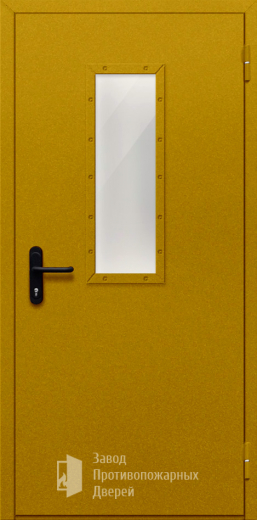 Фото двери «Однопольная со стеклом №55» в Ивантеевке