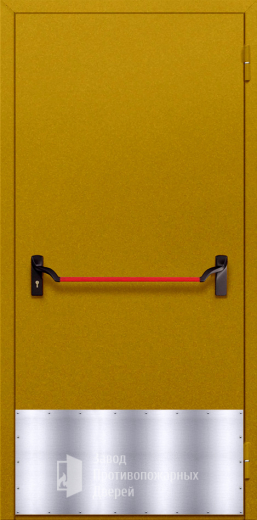 Фото двери «Однопольная с отбойником №25» в Ивантеевке