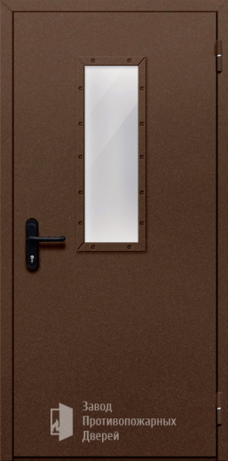 Фото двери «Однопольная со стеклом №58» в Ивантеевке
