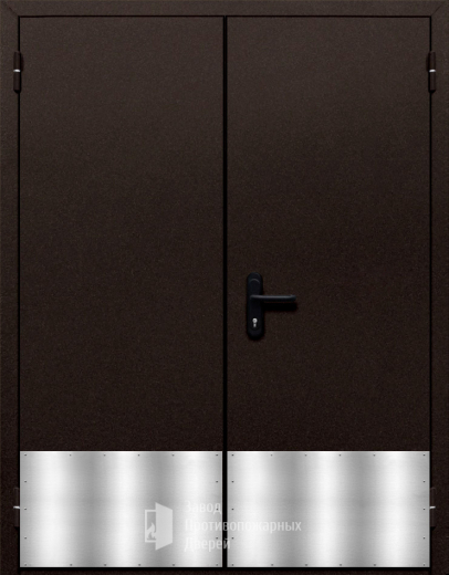 Фото двери «Двупольная с отбойником №45» в Ивантеевке