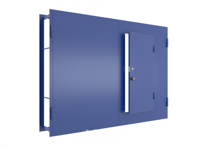 Фото «Противопожарные распашные ворота №6» в Ивантеевке