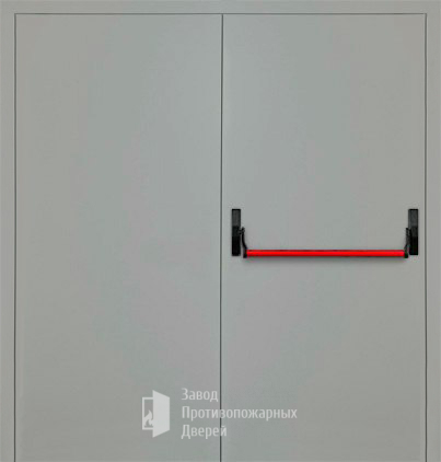 Фото двери «Двупольная глухая с антипаникой (1 створка) EI-30» в Ивантеевке