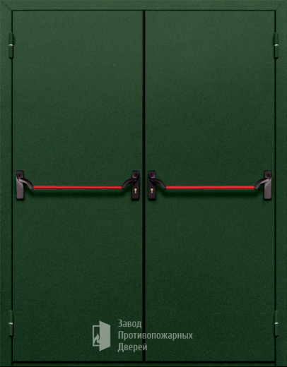 Фото двери «Двупольная глухая с антипаникой №19» в Ивантеевке