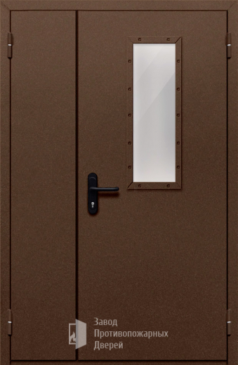 Фото двери «Полуторная со стеклом №28» в Ивантеевке
