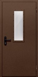 Фото двери «Однопольная со стеклом №58» в Ивантеевке