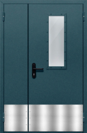 Фото двери «Полуторная с отбойником №34» в Ивантеевке
