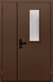 Фото двери «Полуторная со стеклом №28» в Ивантеевке