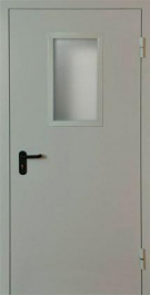 Фото двери «Однопольная со стеклопакетом EI-30» в Ивантеевке