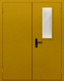 Фото двери «Двупольная со одним стеклом №45» в Ивантеевке
