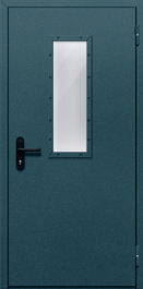 Фото двери «Однопольная со стеклом №57» в Ивантеевке
